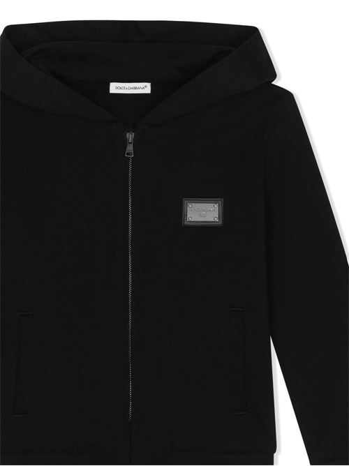 Felpa bambino con cappuccio Dolce & Gabbana Kids | L4JW2VG7I2PN0000